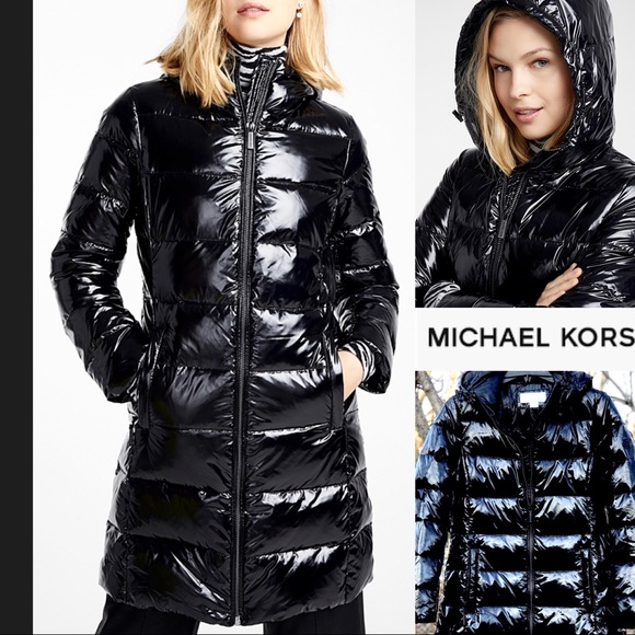 Michael Kors Shiny Black Puffer - Picture 5 of 5